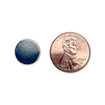 Picture of Round Magnet - 1/2" x 1/16" (12mm X 2mm)