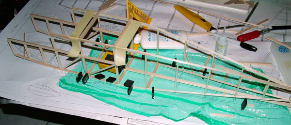 50" Fairchild Ranger electric r/c conversion