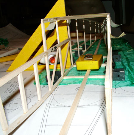 50" Fairchild Ranger electric r/c conversion