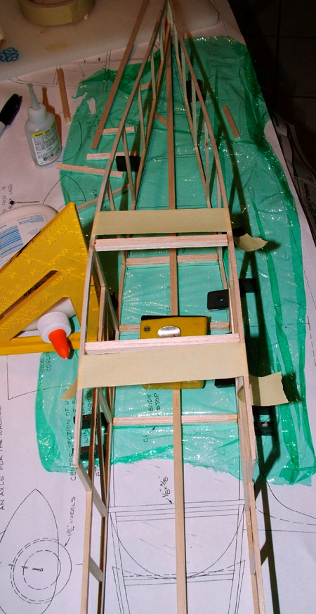 50" Fairchild Ranger electric r/c conversion