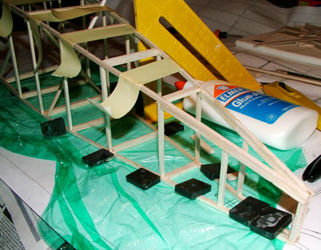 50" Fairchild Ranger electric r/c conversion
