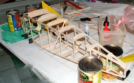 50" Fairchild Ranger electric r/c conversion