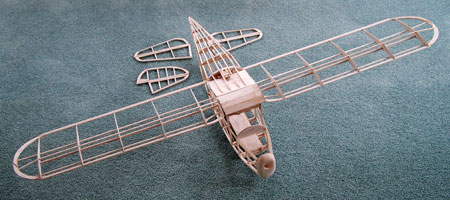 50" Fairchild Ranger electric r/c conversion