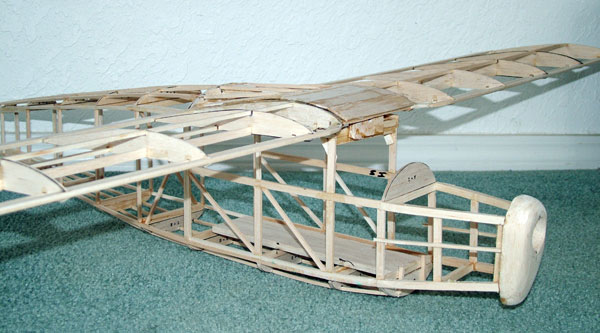 50" Fairchild Ranger electric r/c conversion