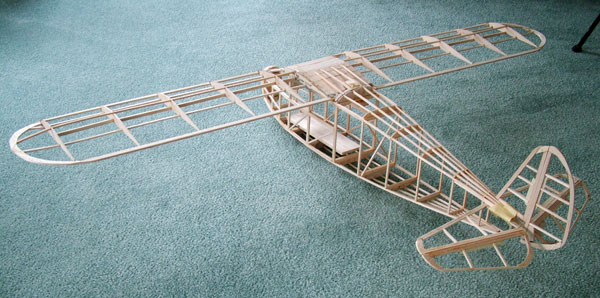 50" Fairchild Ranger electric r/c conversion