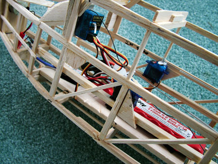 50" Fairchild Ranger electric r/c conversion