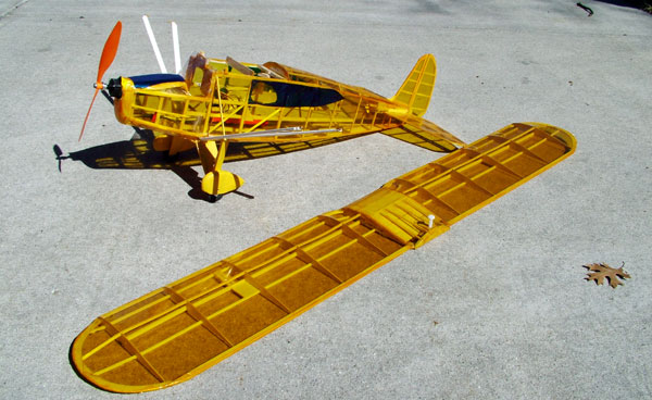 50" Fairchild Ranger electric r/c conversion