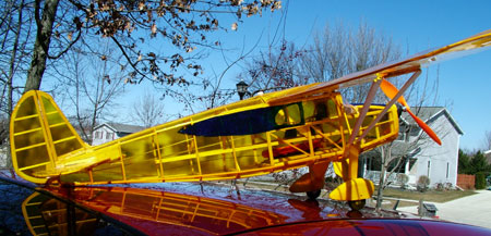 50" Fairchild Ranger electric r/c conversion