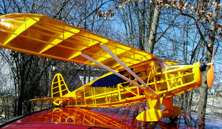 50" Fairchild Ranger electric r/c conversion