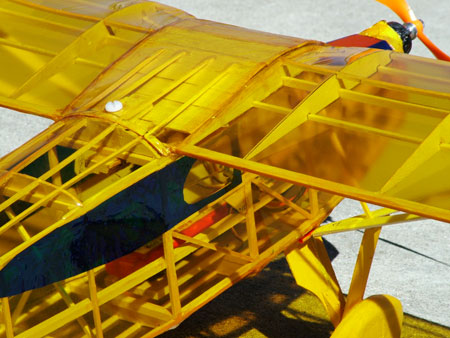 50" Fairchild Ranger electric r/c conversion