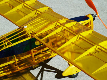 50" Fairchild Ranger electric r/c conversion