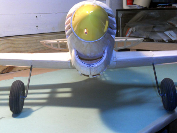50" P40 Tomahawk Electric R/C Conversion