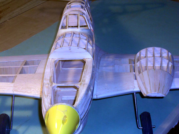 50" P40 Tomahawk Electric R/C Conversion