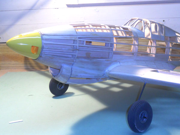 50" P40 Tomahawk Electric R/C Conversion