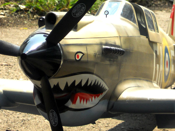 50" P40 Tomahawk Electric R/C Conversion