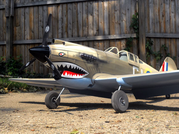 50" P40 Tomahawk Electric R/C Conversion