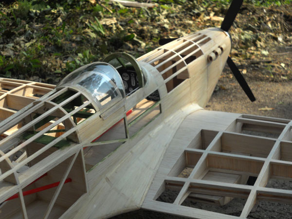 50" P40 Tomahawk Electric R/C Conversion