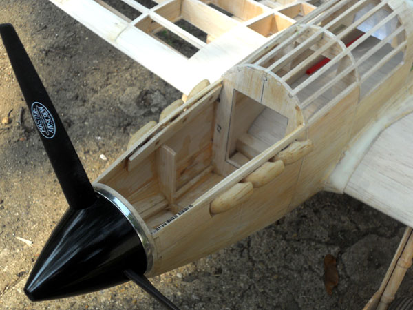 50" P40 Tomahawk Electric R/C Conversion