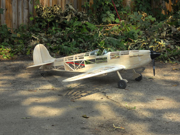 50" P40 Tomahawk Electric R/C Conversion