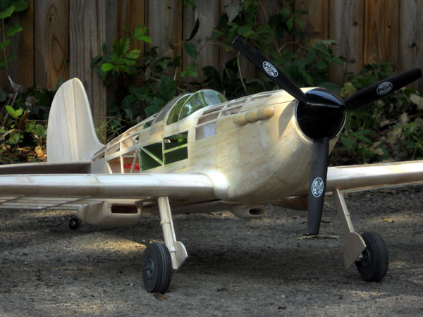 50" P40 Tomahawk Electric R/C Conversion