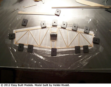 FF-66 North American P-51B Mustang Under Construction