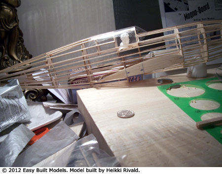 FF-66 North American P-51B Mustang Under Construction