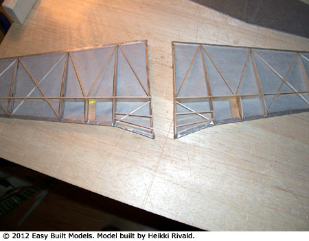 FF-66 North American P-51B Mustang Under Construction