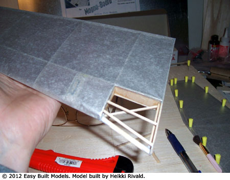 FF-66 North American P-51B Mustang Under Construction