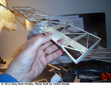 FF-66 North American P-51B Mustang Under Construction
